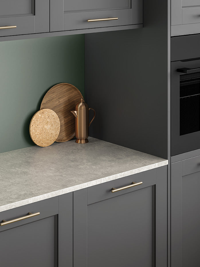 LamTop 8830 Concrete Elements Laminate Kitchen Worktops - Scovato Finish