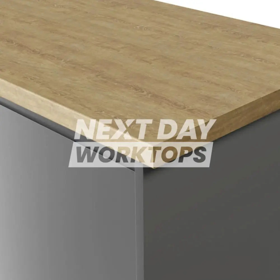 Formica Originals PP8853 Rural Oak Laminate Kitchen Worktop - Lumber Finish- Free Sample