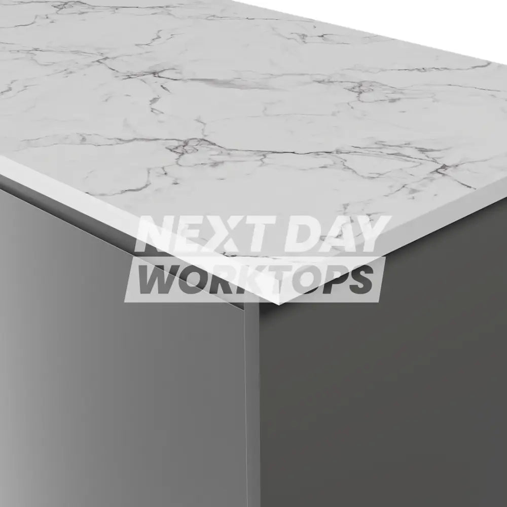Aria F3460 Calacatta Marble - Satin NDF Texture - White Core