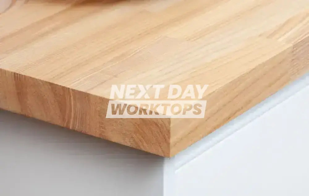 Deterra Solid Ash Wood Kitchen Worktops 40mm (T)
