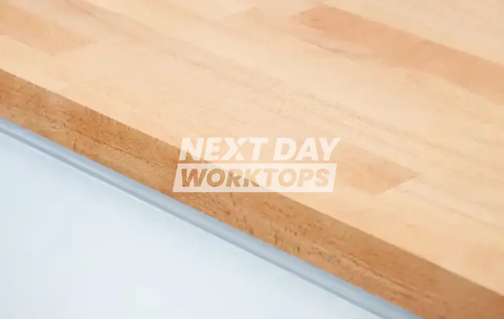 Deterra Solid Beech Real Wood Kitchen Worktops 40mm (T)