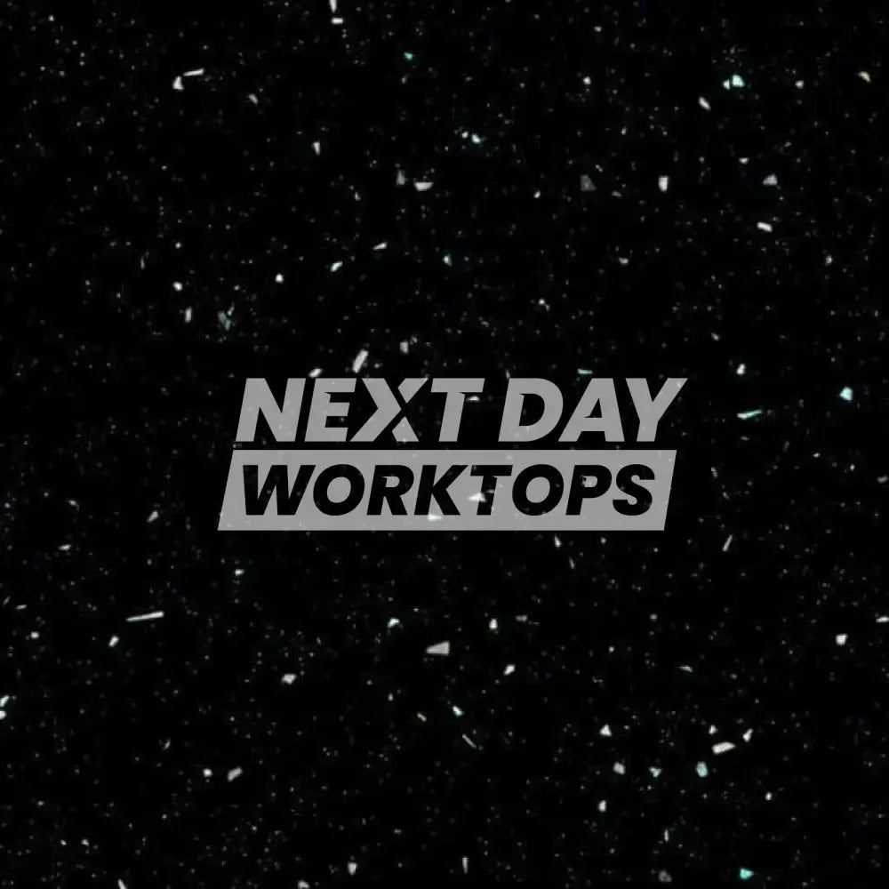 Formica Originals PP7682 Platinum Black Laminate Kitchen Worktop - Platinum Etchings Finish