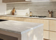 LamTop 5812 Travertine Haze Laminate Kitchen Worktop - Ardesia Finish