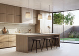LamTop 5812 Travertine Haze Laminate Kitchen Worktop - Ardesia Finish