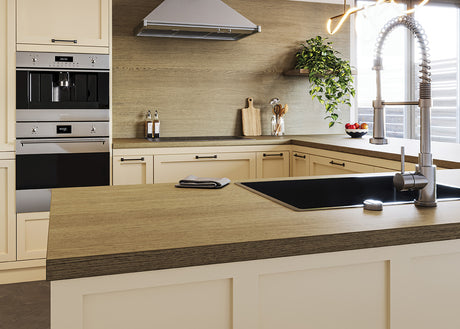 LamTop 5855 Winch Oak Laminate Kitchen Worktops - Woodland Finish
