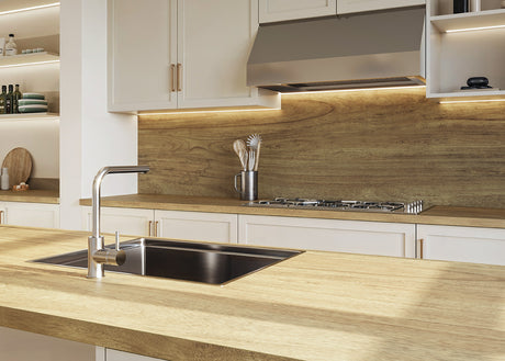 LamTop 5856 Golden Nectar Laminate Kitchen Worktops - Woodland Finish