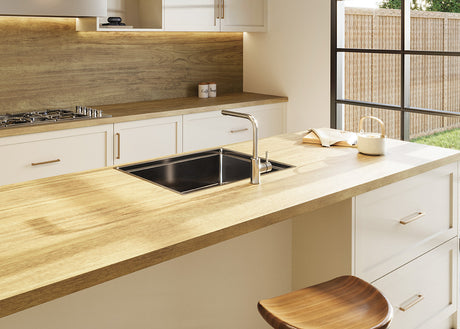 LamTop 5856 Golden Nectar Laminate Kitchen Worktops - Woodland Finish