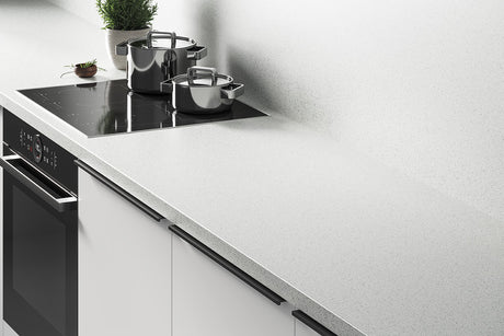 LamTop 5943 Luna Stone Laminate Kitchen Worktop - Matte 58 Finish