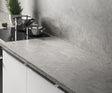 LamTop 8371 Misty Stone Grey Laminate Kitchen Worktop - Honed Ceramic Finish