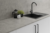 LamTop 8830 Concrete Elements Laminate Kitchen Worktops - Scovato Finish