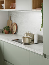 LamTop 9306 White Marble Elegance Laminate Kitchen Worktop - Ardesia Finish