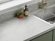 LamTop 9306 White Marble Elegance Laminate Kitchen Worktop - Ardesia Finish