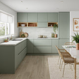 LamTop 9306 White Marble Elegance Laminate Kitchen Worktop - Ardesia Finish