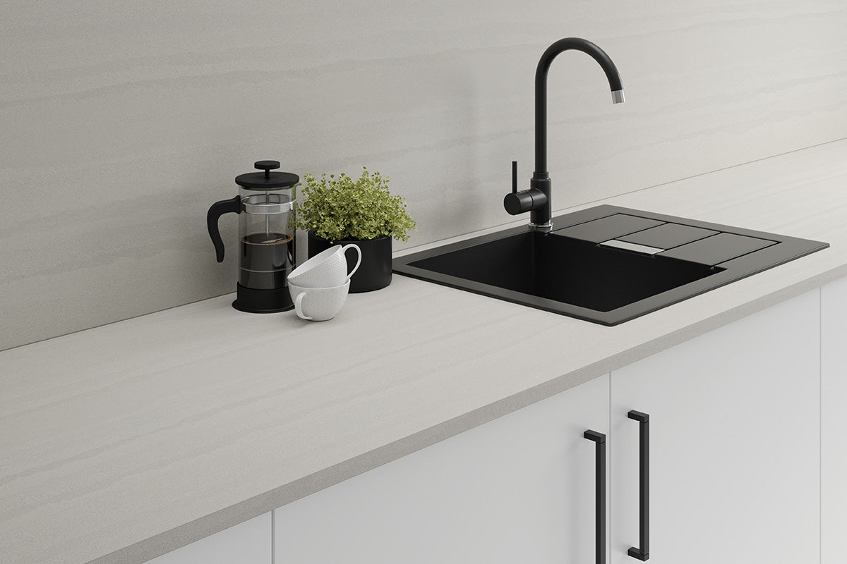 LamTop 9511 Sandstone Serenity Laminate Kitchen Worktops - Essence Finish
