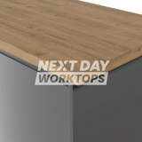 Formica Originals PP5854 Tawny Oak Laminate Kitchen Worktop - Lumber Finish- Free Sample