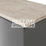 Formica Originals PP8368 Marmara Cream Laminate Kitchen Worktop - Ardesia Finish- Free Sample