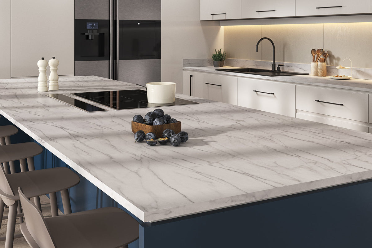 Vis Uma Square Edge Laminate Kitchen Worktops – Next Day Worktops