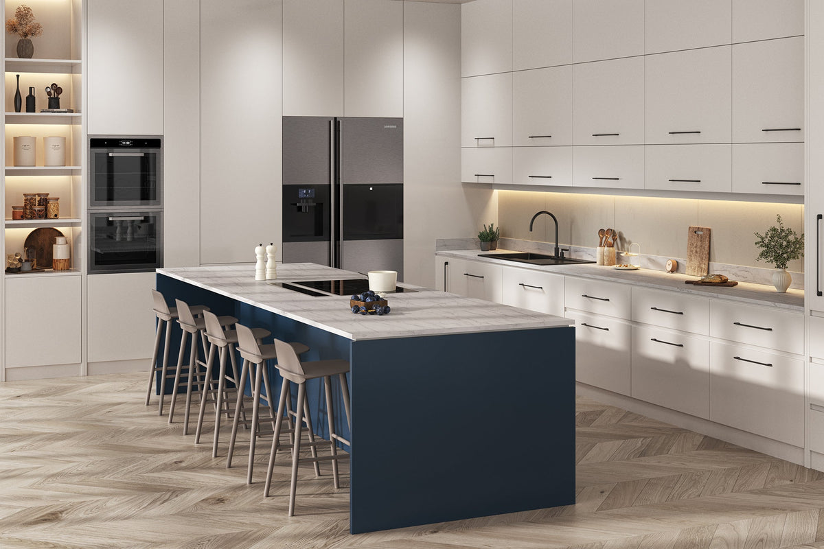 Vis Uma Square Edge Laminate Kitchen Worktops – Next Day Worktops