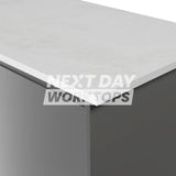 Aria F2255 Polar White - Monolith Texture - White Core