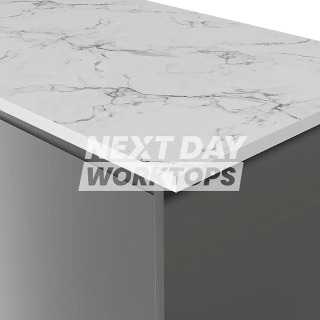 Aria F3460 Calacatta Marble - Satin NDF Texture - White Core