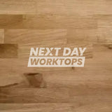 Deterra Rustic Oak Real Wood Kitchen Worktops 40mm (T)