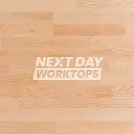 Deterra Solid Ash Wood Kitchen Worktops 40mm (T)