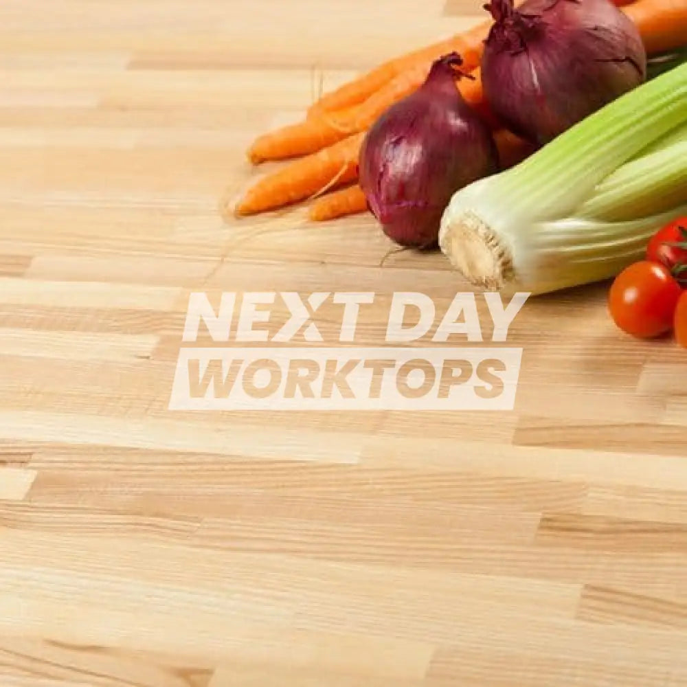 Deterra Solid Ash Wood Kitchen Worktops 40mm (T)
