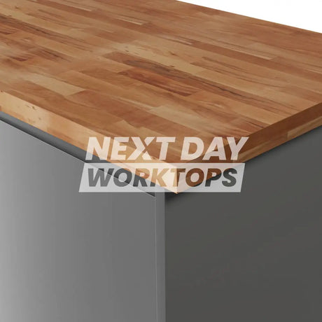 Deterra Solid Farmhouse Beech Real Wood Kitchen Worktops 40mm (T)