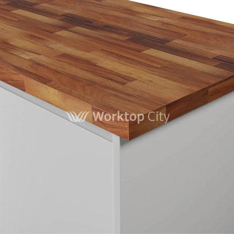 Deterra Solid Iroko Real Wood Kitchen Worktops 40mm (T)