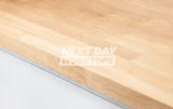 Deterra Solid Prime Oak Real Wood Kitchen Worktops 40mm (T)