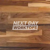 Deterra Solid Walnut Real Wood Kitchen Upstand