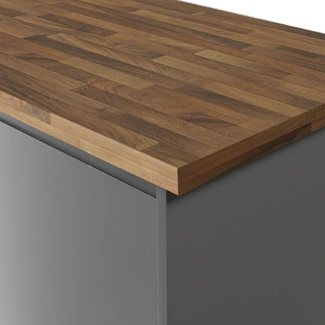 Formica Originals PP0911 Walnut Butcher Block Laminate Kitchen Worktop - Woodland Finish- Free Sample