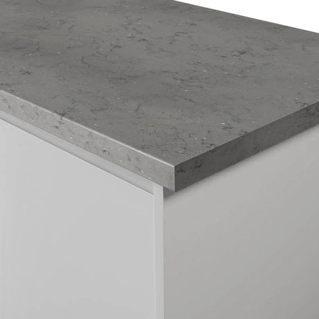 Formica Originals PP7679 Platinum Tornado Laminate Kitchen Worktop - Platinum Etchings Finish- Free Sample