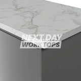 Formica Originals PP3460 Calacatta Marble Laminate Kitchen Worktop - Matte 58 Finish- Free Sample
