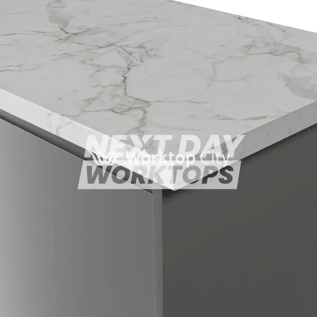 Formica Originals PP3460 Calacatta Marble Laminate Kitchen Worktop - Matte 58 Finish- Free Sample