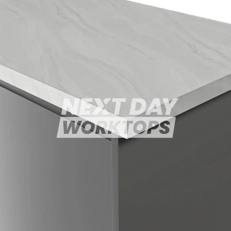 Formica Originals PP5014 White Painted Marble Laminate Kitchen Worktops - Satin NDF Finish