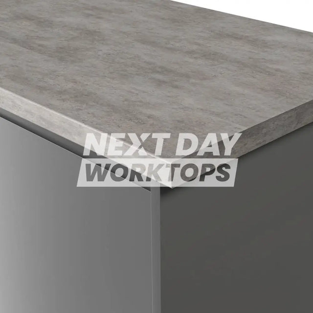 Formica Originals PP6275 Brushed Concrete Laminate Kitchen Worktops - Matte 58 Finish