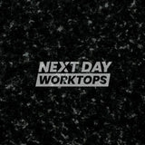 Formica Originals PP6967 Avalon Granite Black Laminate Kitchen Worktop - Matte 58 Finish