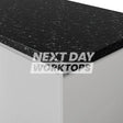 Formica Originals PP6967 Avalon Granite Black Laminate Kitchen Worktop - Matte 58 Finish
