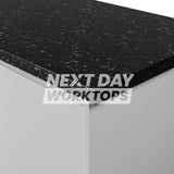 Formica Originals PP6967 Avalon Granite Black Laminate Kitchen Worktop - Matte 58 Finish