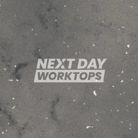 Formica Originals PP7679 Platinum Tornado Laminate Kitchen Worktop - Platinum Etchings Finish