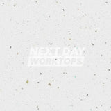 Formica Originals PP7680 Platinum White 22mm Square Edge Laminate Kitchen Worktops - Platinum Etchings Finish