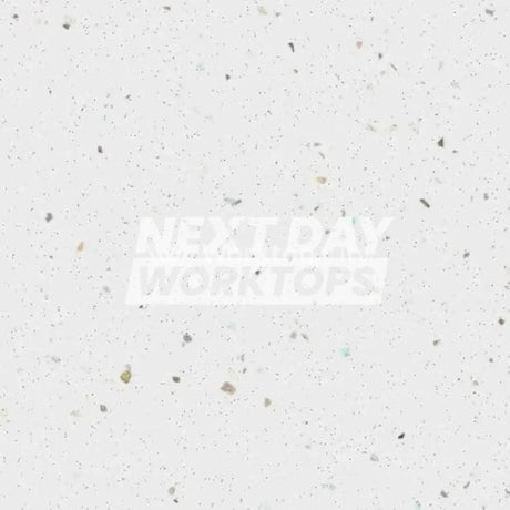 Formica Originals PP7680 Platinum White 22mm Square Edge Laminate Kitchen Worktops - Platinum Etchings Finish