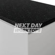 LamTop 7682 Platinum Dark Laminate Kitchen Worktop - Platinum Etchings Finish